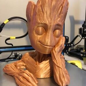 D Printed Baby Groot Pot Planter Etsy