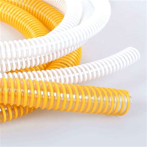 China Customized Spiral Reinforced Pvc Suction Hose Manufacturers