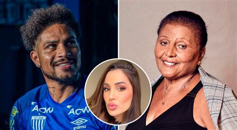 Paolo Guerrero Doña Peta y Ana Paula Consorte celebraron juntas el año