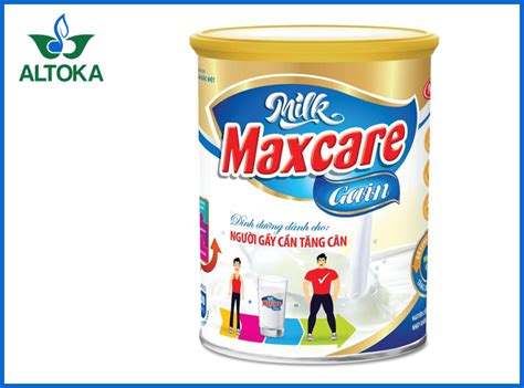 Milk Maxcare Gain Hỗ Trợ Tăng Cân Bổ Sung Năng Lượng Cải Thiện Tiêu