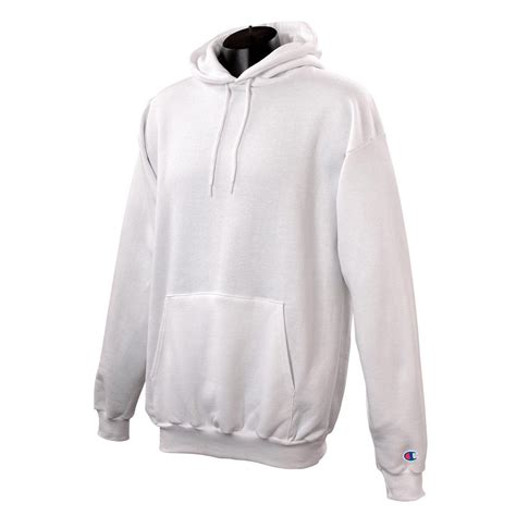 Champion Men's White Hoodie