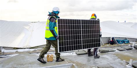 Photovoltaik Dachanlage Auf Berliner Gewerbecampus Am Oktogon