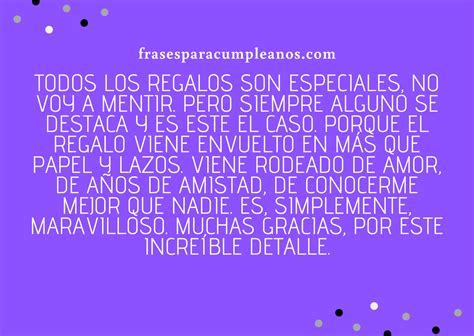 Los Mejores Agradecimiento Por Regalos Frasescumple