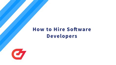 How To Hire Software Developers