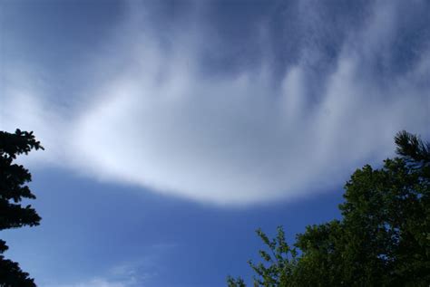 Semi-transparent Altocumulus cloud and interesting weather ~ Meteorology