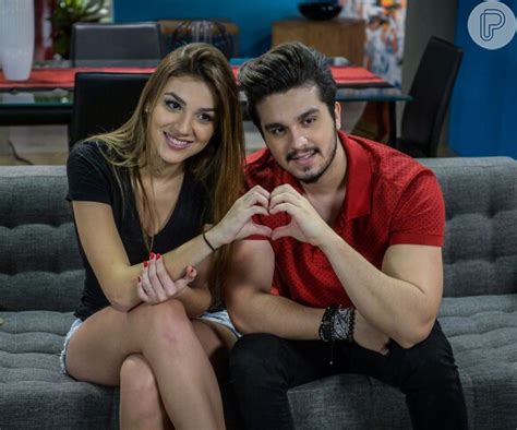 Foto Irmã de Luan Santana Bruna gravou comercial para TV o cantor