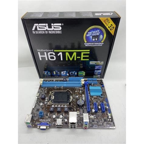 Jual Motherboard Asus H Me Lga Shopee Indonesia