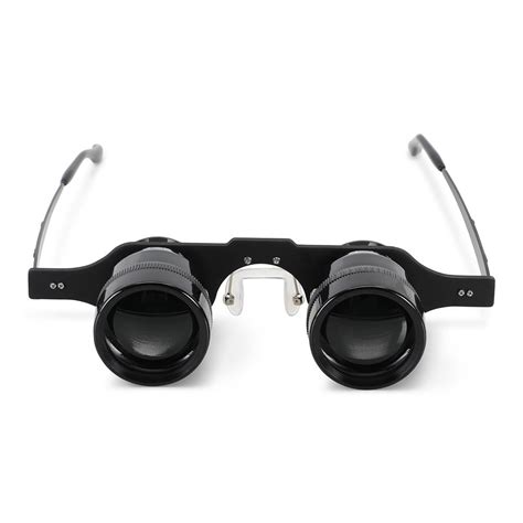 The 10x Hands Free Binoculars Hammacher Schlemmer