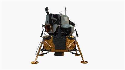 Lunar Module Apollo 11 3d Model Turbosquid 1195735