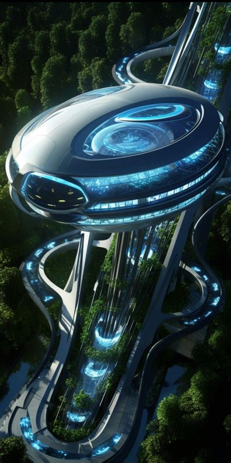 Pin By Antarik Fox On Sci Fi Future Futuristic City Space Ship