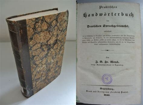 Praktisches Handw Rterbuch Des Deutschen Sprachgebrauchs Band A J