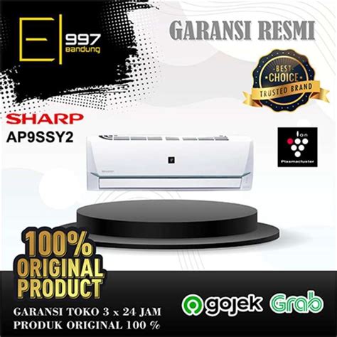 Jual Ac Sharp Ah Ap Ssy Ap Ssy Standard Pk Plasma Cluster Di