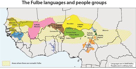 Hausa Language Map