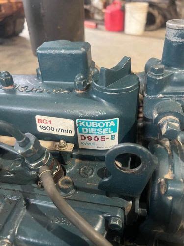 Purchase Kubota D905 E Rebuilt Diesel Engine Runs Perfect In Massapequa