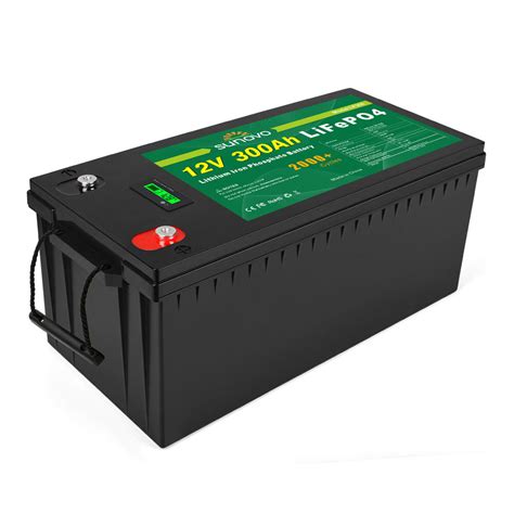 12v 300ah Deep Cycle Lifepo4 Battery Rechargeable 3840wh