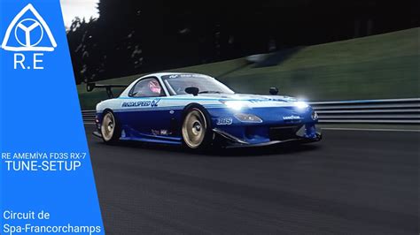 Gran Turismo Re Amem Ya Fd S Rx Tune Setup Youtube