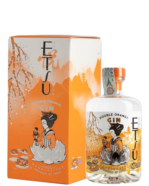 Etsu Limited Edition Double Orange Handcrafted Gin Cl X