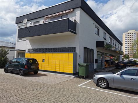 Wiesloch Neue Dhl Packstation In Betrieb Genommen