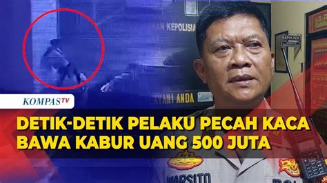 Pelaku Pecah Kaca Mobil Di Lampung Yang Berhasil Bawa Kabur Uang