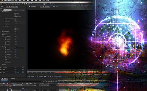 AE入门AE自带CC粒子做火焰效果 哔哩哔哩 bilibili