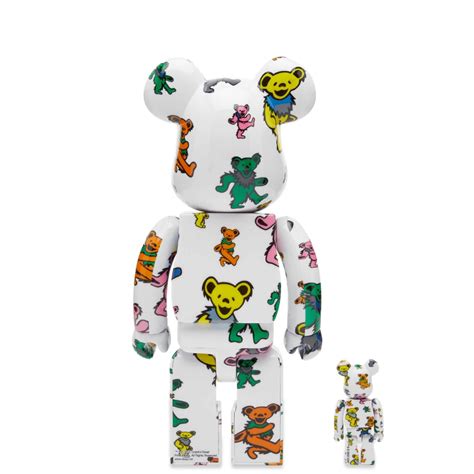 Medicom Grateful Dead Dancing Bear Be Rbrick Multi 100 And 400 End