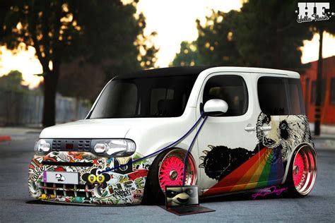 Nissan Cube Panda FTW by KoOringa on DeviantArt