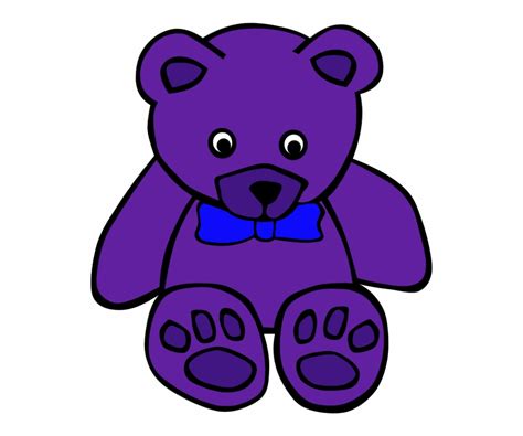 purple teddy bear clip art 10 free Cliparts | Download images on ...