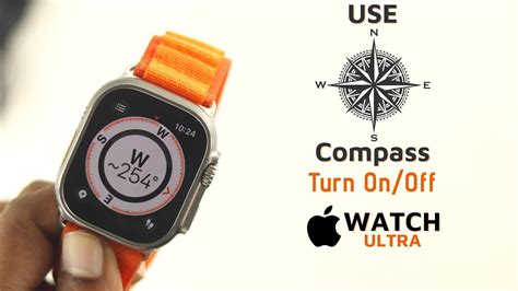 How To Turn OFF Compass On Apple Watch Ultra ON OFF YouTube