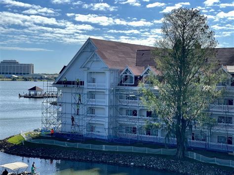 Construction Continues On Sago Cay Building Of Disney S Grand Floridian