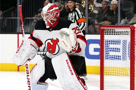 Devils re-sign Mackenzie Blackwood to three-year deal