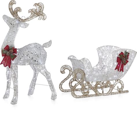 Reindeer And Sleigh Christmas Decoration Christmas Countdown 2021