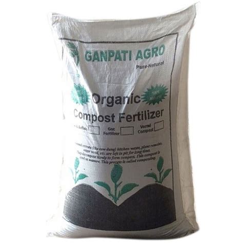 Bio Tech Grade 50 Kg Bag Garden Organic Compost Fertilizer For Agriculture Target Crops