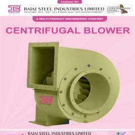 Automatic Centrifugal Blower For Industrial In Vadodara Vishwas