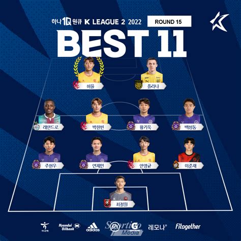 광주fc 허율 하나원큐 K리그2 2022 15라운드 Mvp 수상