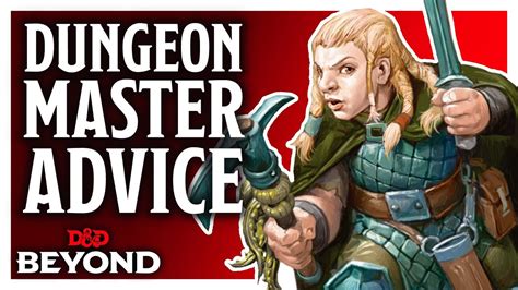 Dungeon Master Advice Dandd Beyond Youtube