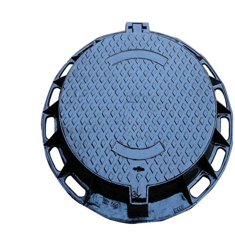 EN124 D400 Ductile Iron Manhole Cover Sand Casting Round Manhole Covers