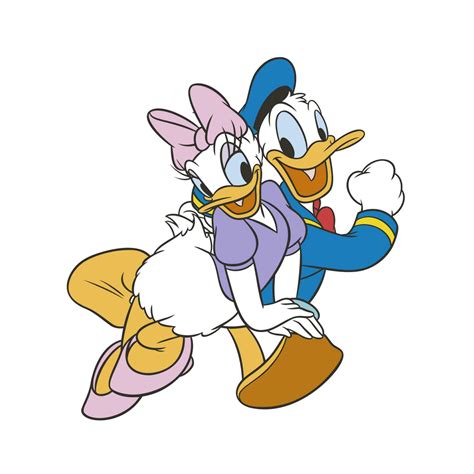 Donald Duck And Daisy Duck Vector Editorial 23450360 Vector Art At Vecteezy