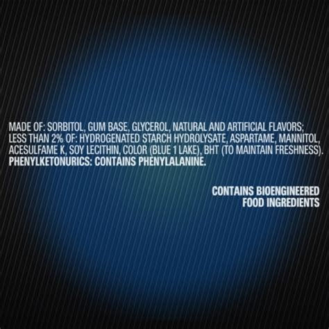 5 Gum Peppermint Cobalt Sugar Free Chewing Gum 15 Ct Frys Food Stores