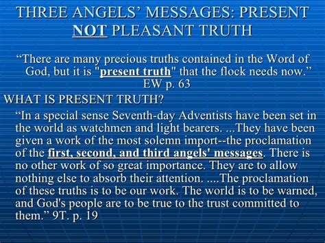 The Three Angels Message