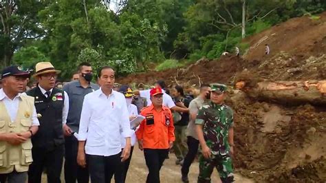 Tinjau Korban Gempa Cianjur Presiden RI Akan Bangun Kembali Dengan