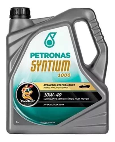 Aceite Semisintetico Petronas W Litros Syntium Cuotas Sin