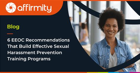 Affirmity 6 Eeoc Sexual Harassment Prevention Training Recommendations