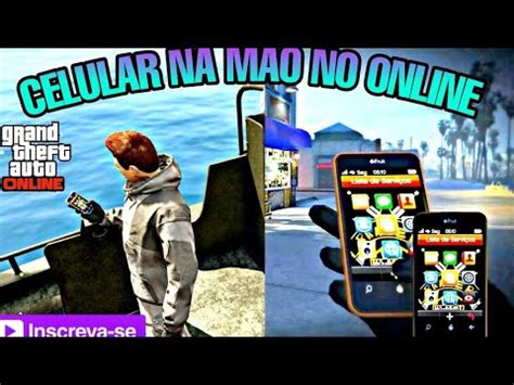 Gta V Como Pegar Celular Na M O No Gta Online Como No Modo Hist Ria