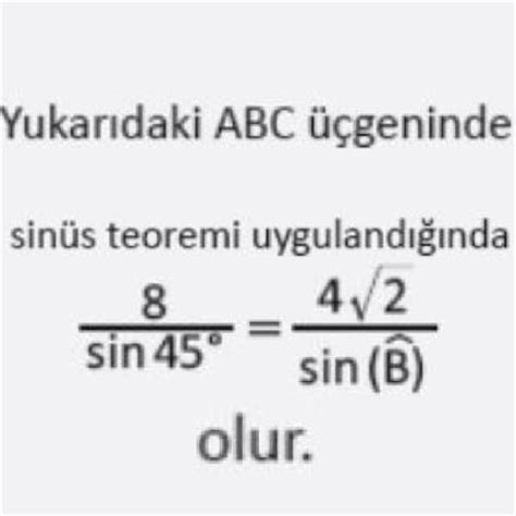 Trigonometri Sin S Teoremi