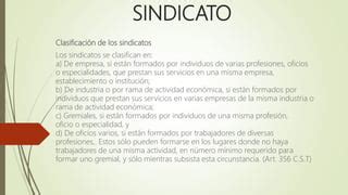 Sindicatos PPT