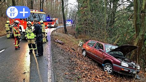 G Ttingen Unfall Auf Herzberger Landstra E Auto Prallt Gegen Baum