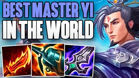 Insane Solo Carry By The Best Master Yi In The World Challenger