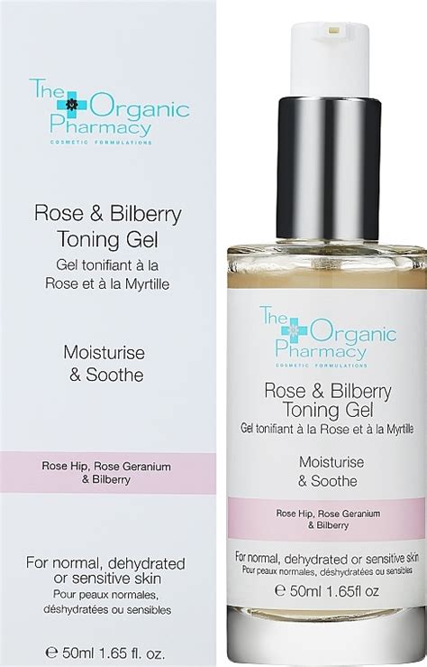 Makeupstore Co Il The Organic Pharmacy Rose Bilberry Toning Gel