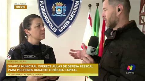 Guarda Municipal De Florian Polis Oferece Aulas De Defesa Pessoal S