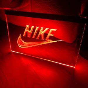 Other Nike Led Neon Red Light Sign X Poshmark